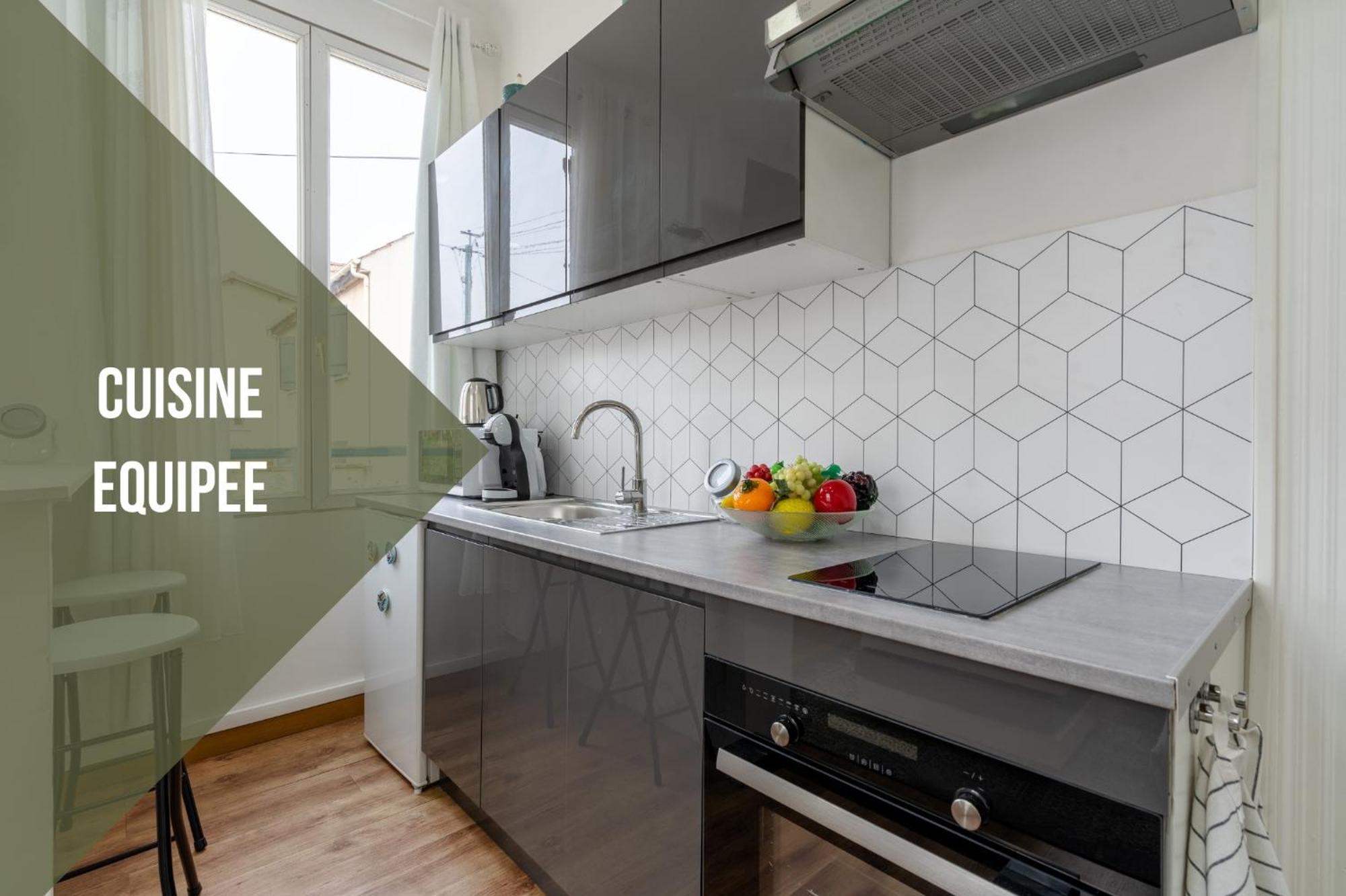 Cocon Douillet, Proche Gare, Wifi Appartement Drancy Buitenkant foto